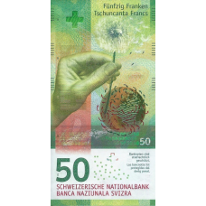 (391) Switzerland P77c - 50 Francs Year 2020 (First Female President Sign.)